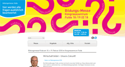 Desktop Screenshot of bildungs-messe-fulda.de